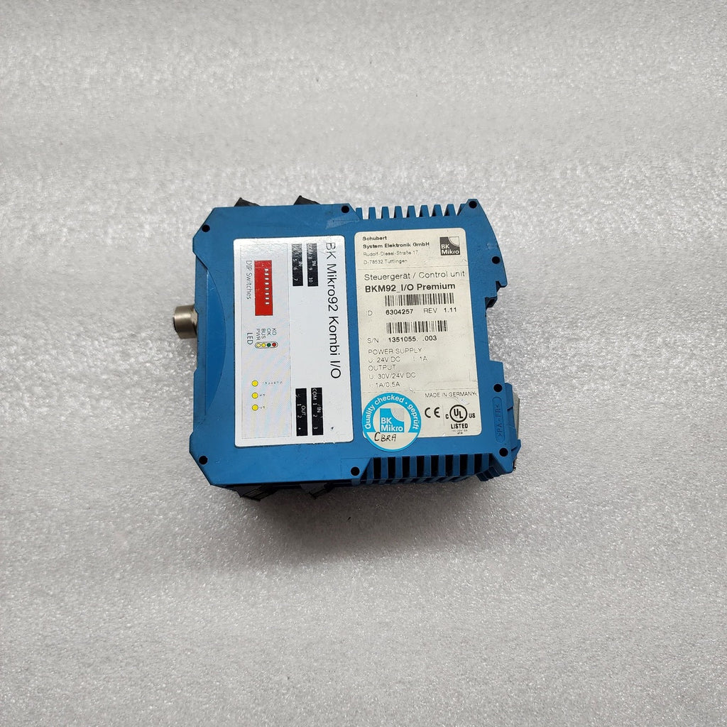 BK MIKRO BKM92_I/O PREMIUM  CONTROL UNIT 6304257 24VDC