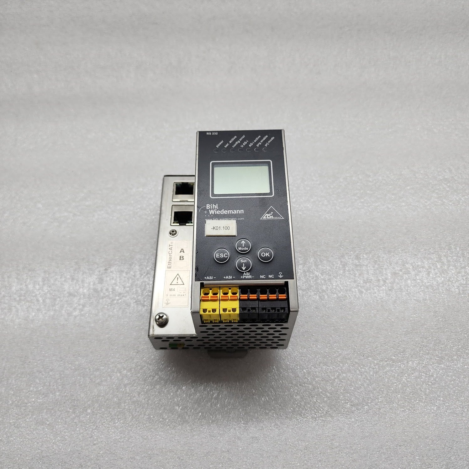 BIHL+WIEDEMANN BWU2162 AS-I 3.0 ETHERCAT GATEWAY 13095