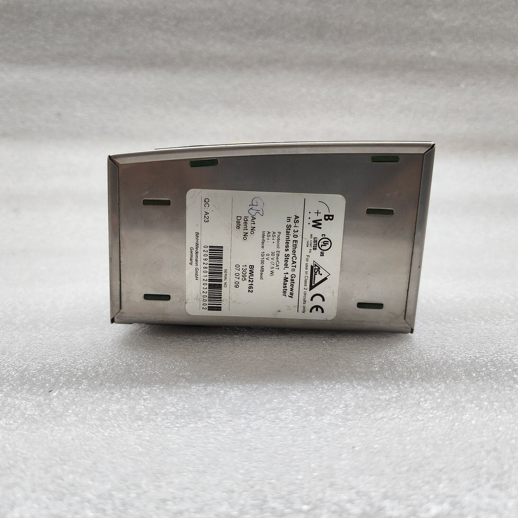 BIHL+WIEDEMANN BWU2162 AS-I 3.0 ETHERCAT GATEWAY 13095