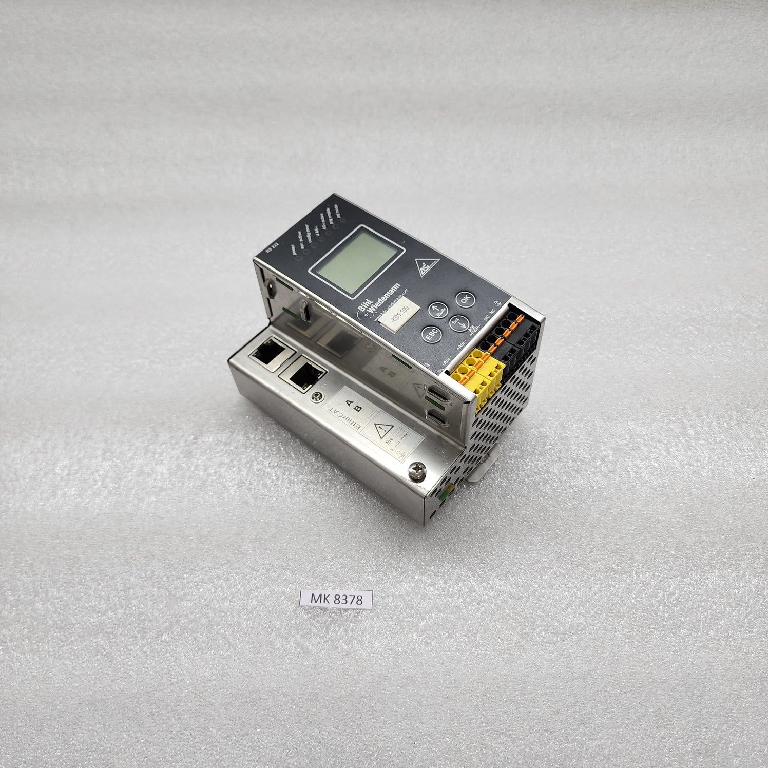 BIHL+WIEDEMANN BWU2162 AS-I 3.0 ETHERCAT GATEWAY 13095