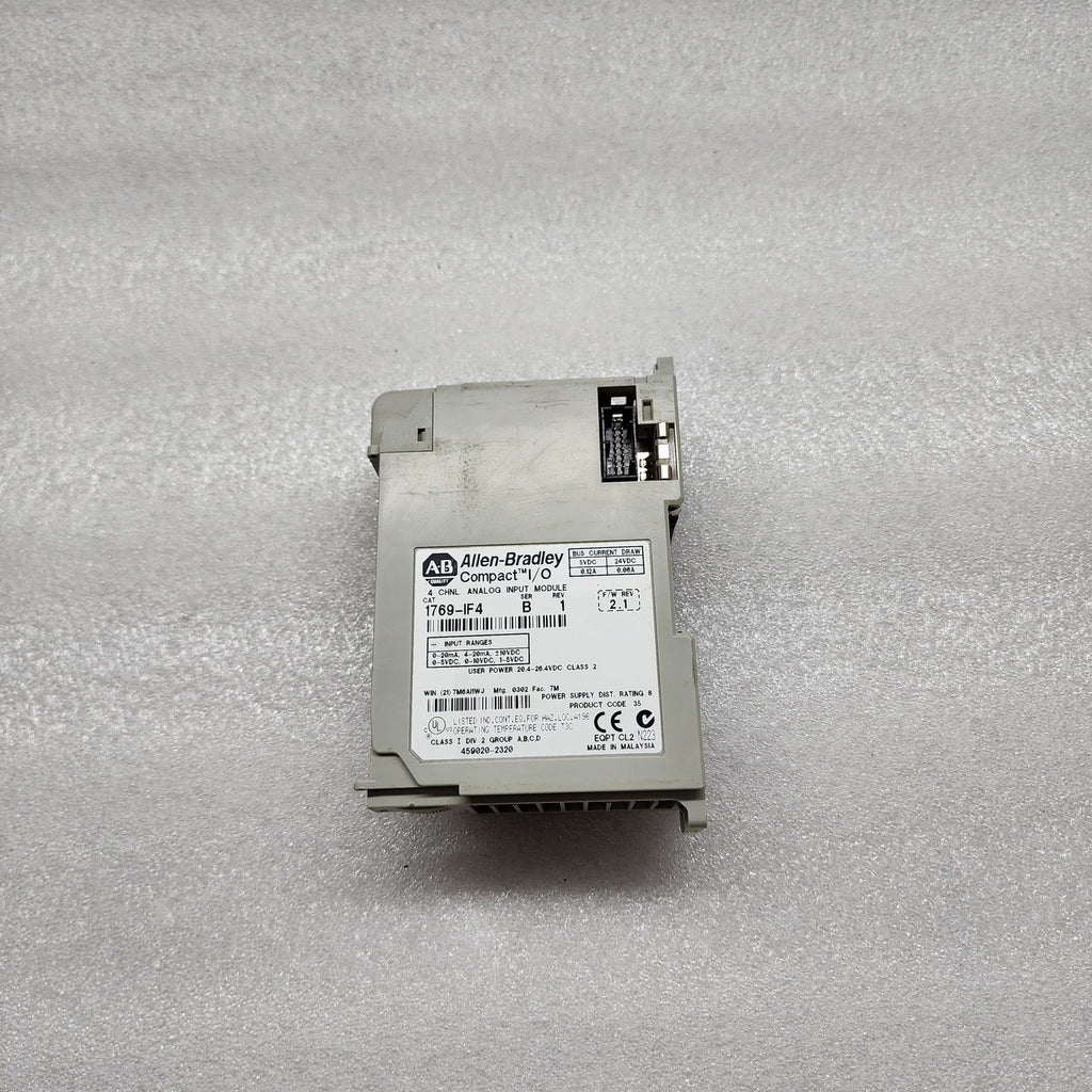 ALLEN BRADLEY CAT 1769-IF4 4CH ANALOG INPUT MODULE
