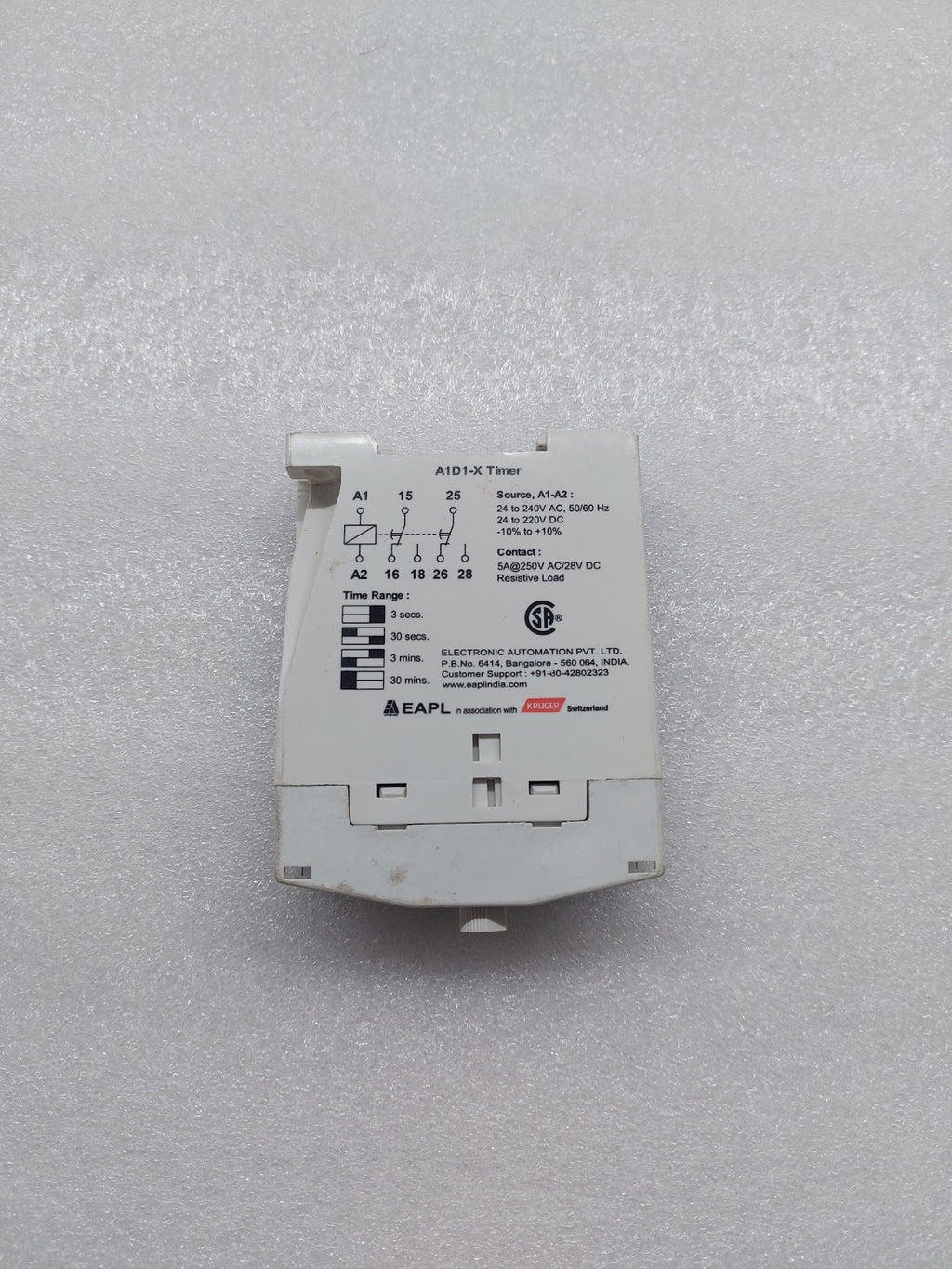 EAPL A1D1-X  TIMER 24-240VAC/24-220VDC