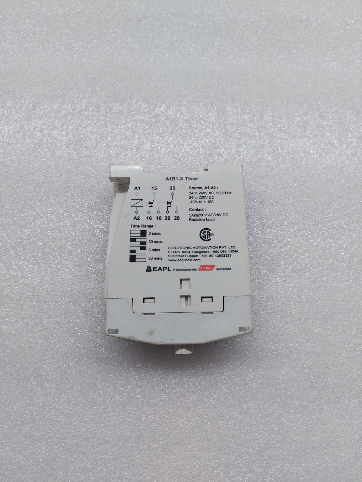 EAPL A1D1-X  TIMER 24-240VAC/24-220VDC
