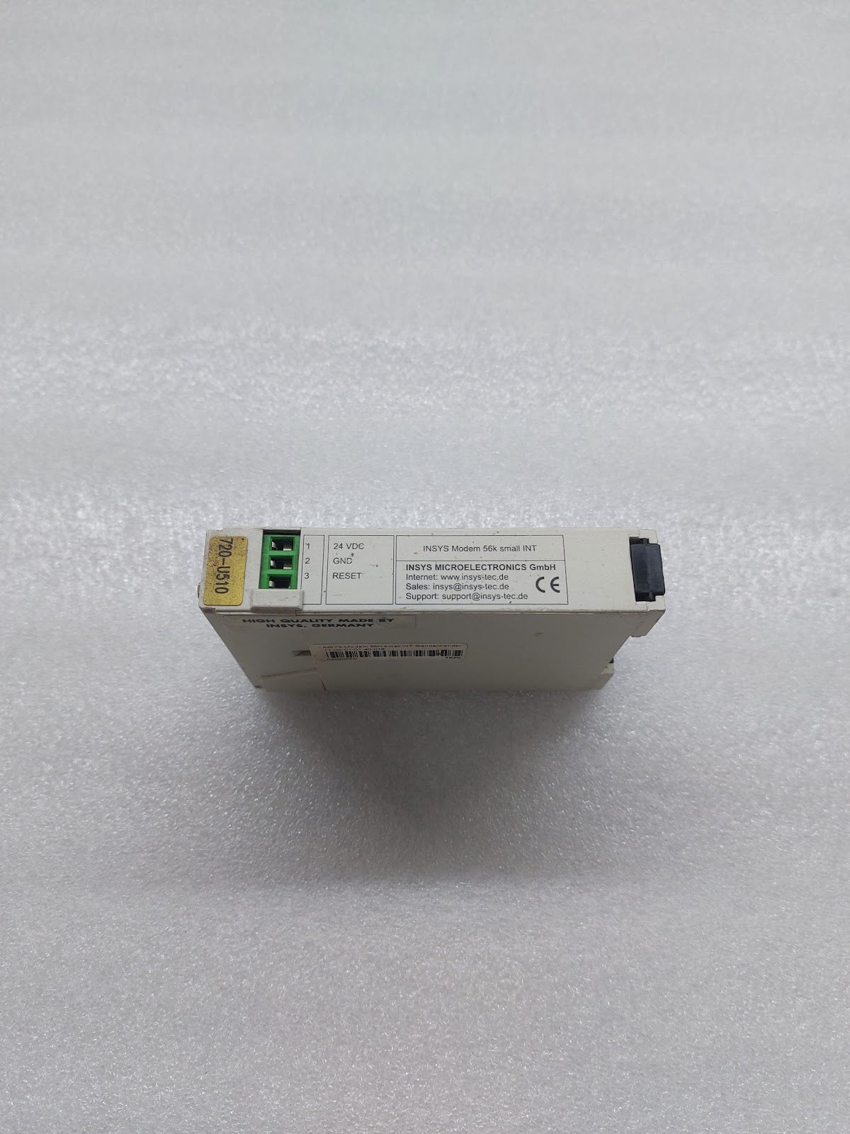 INSYS MICROELECTRONICS 703C MODEM 56K 1102010140.018 SMALL INT STANDADLANDER