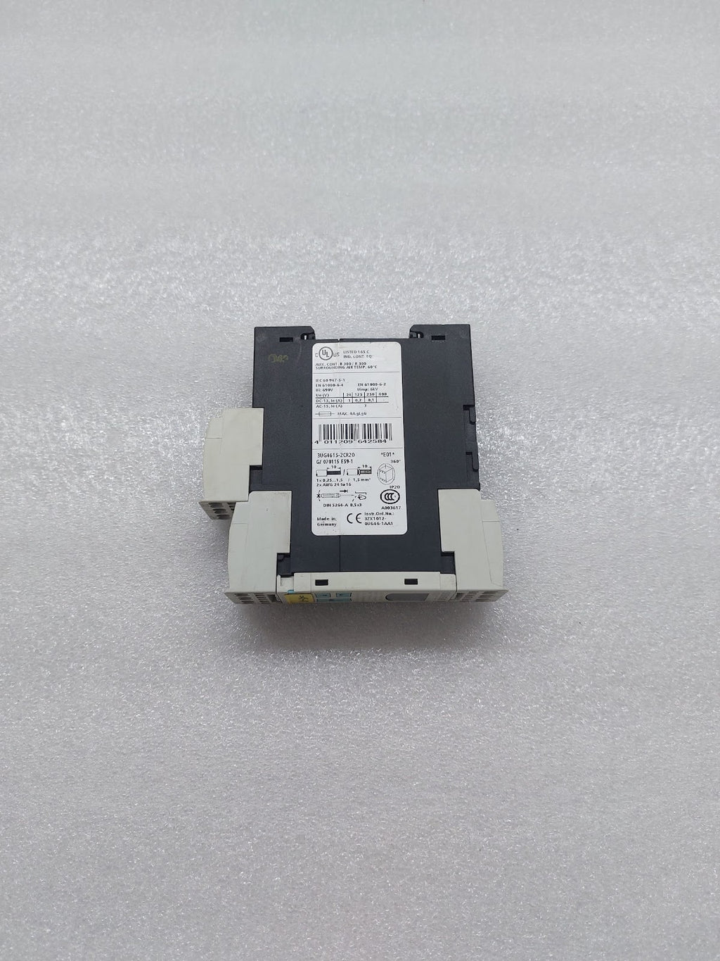 SIEMENS 3UG4615-2CR20 PHASE MONITORING RELAY