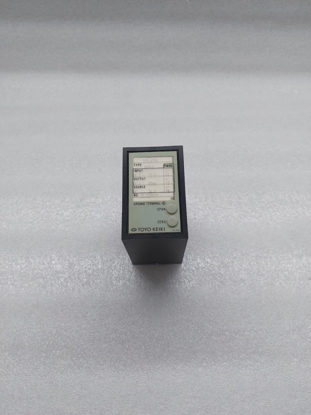 TOYO KEIKI DGP-1 ISOLATOR 24VDC 4-20mA