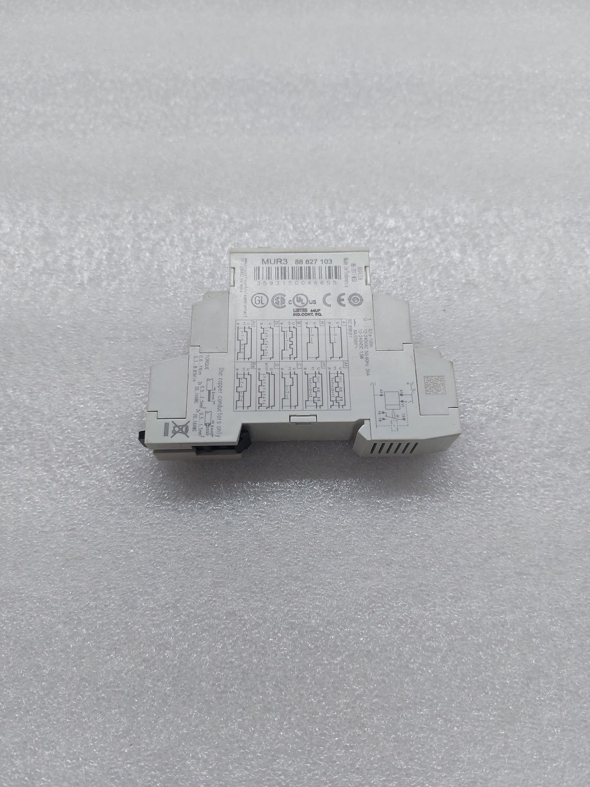 CROUZET MUR3 CHRONOS 2 RELAY TIMER 88827103 12-240V AC/DC