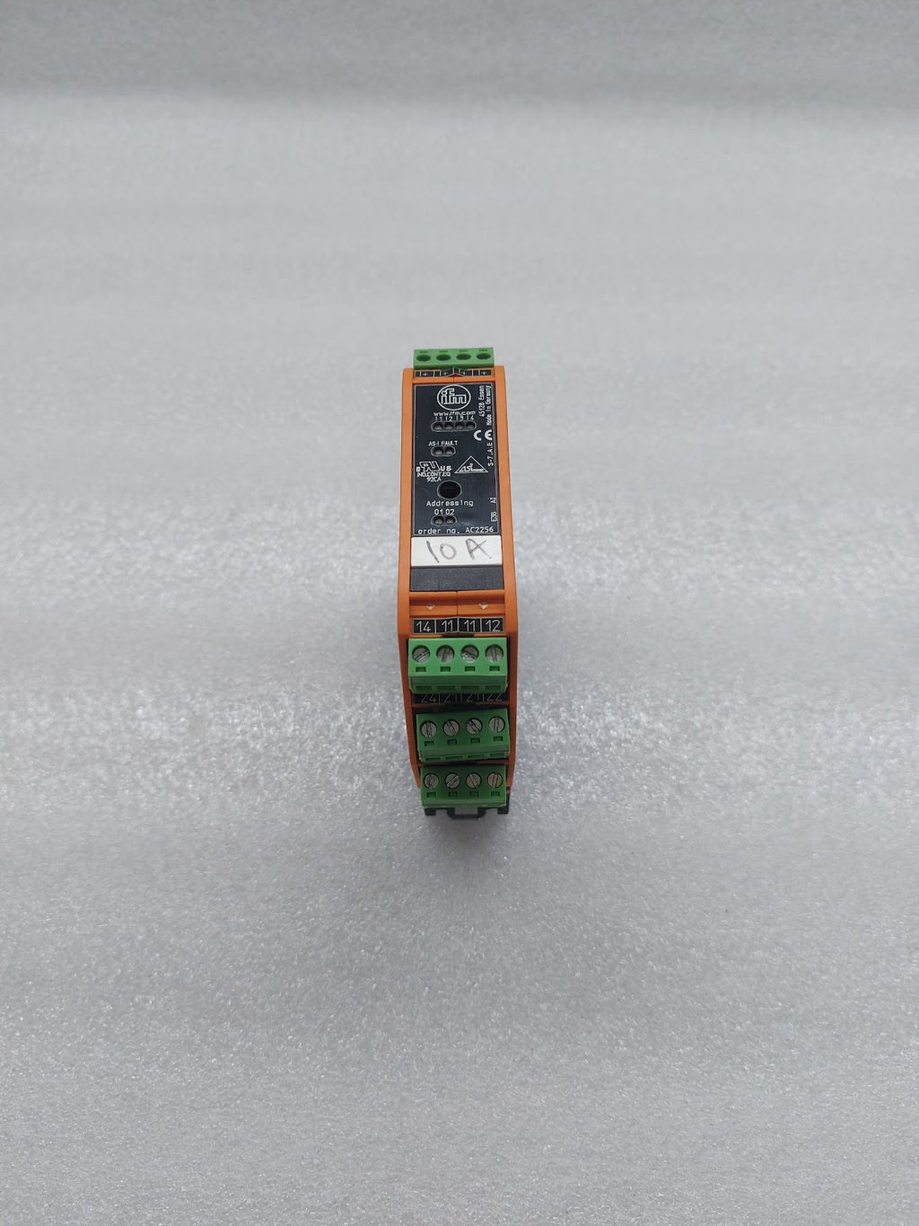 IFM AC2256 INTERFACE CONTROL CABINET MODULE