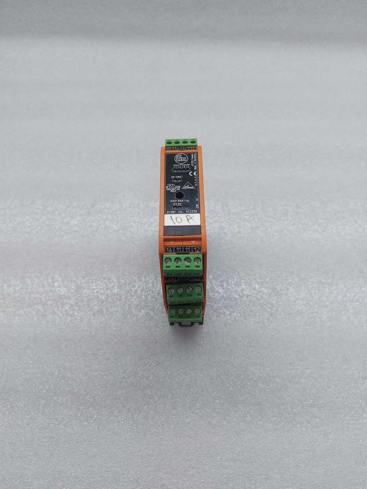 IFM AC2256 INTERFACE CONTROL CABINET MODULE