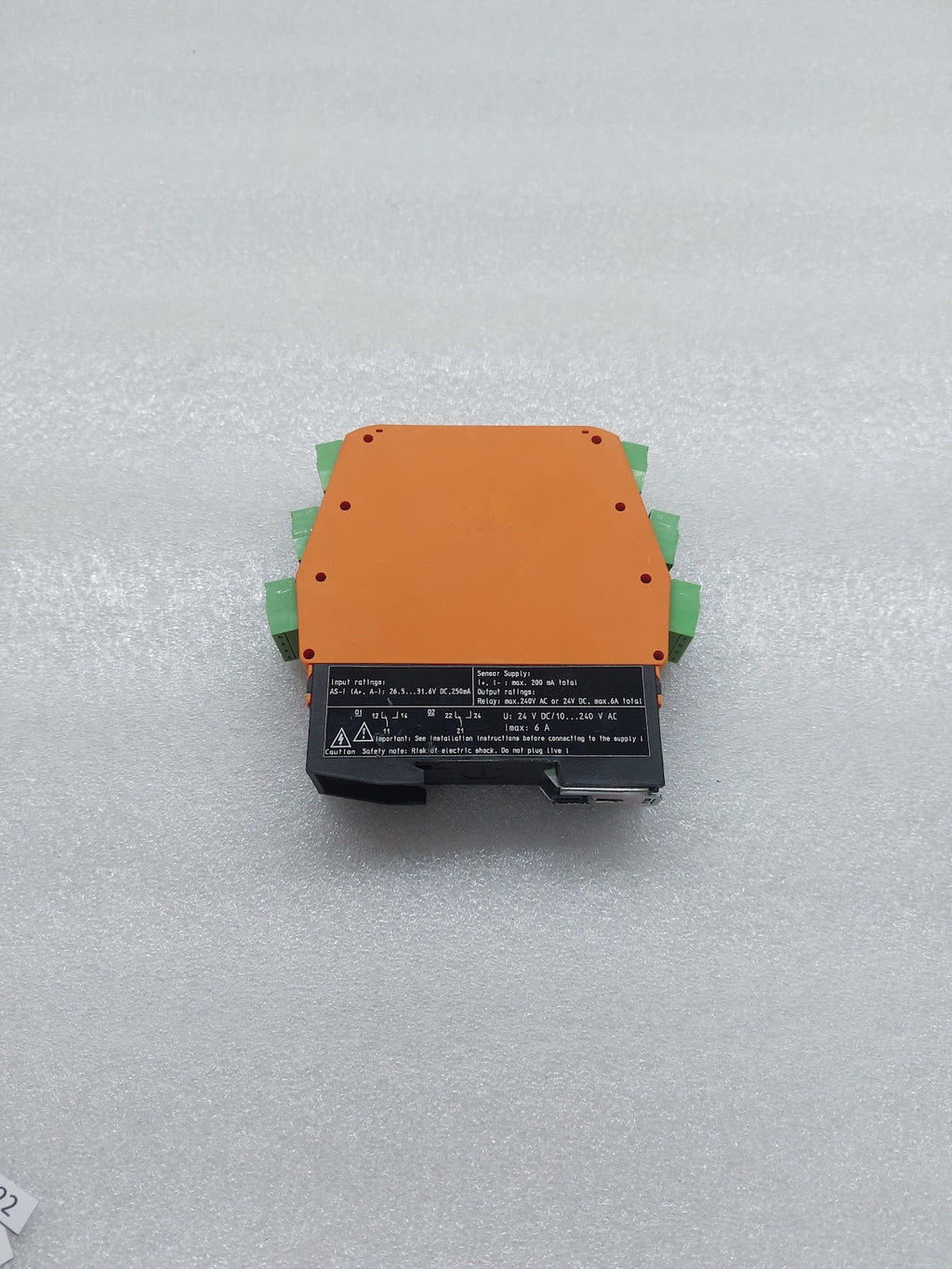IFM AC2256 INTERFACE CONTROL CABINET MODULE