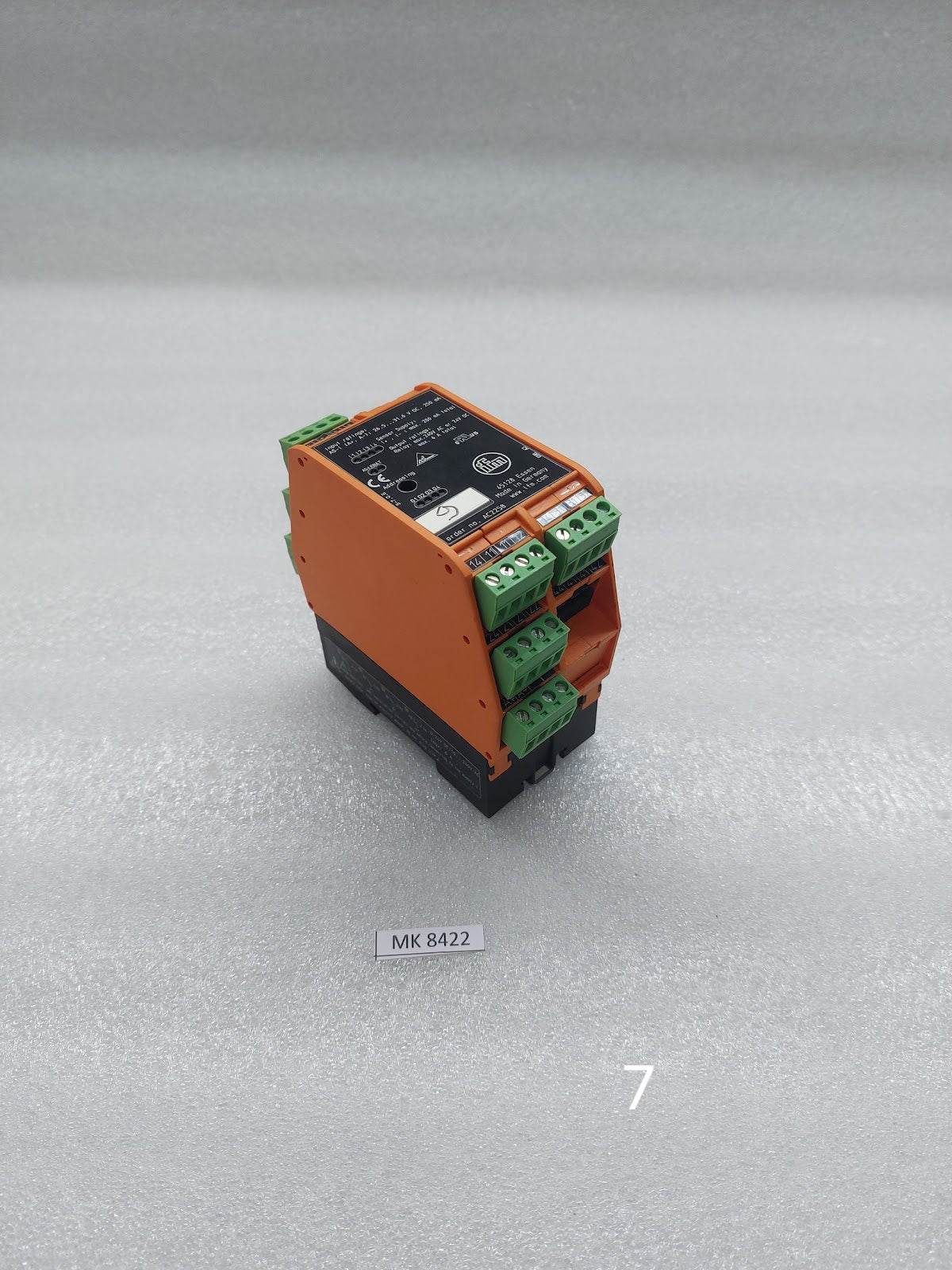 IFM AC2258 INTERFACE CABINET CONTROL MODULE