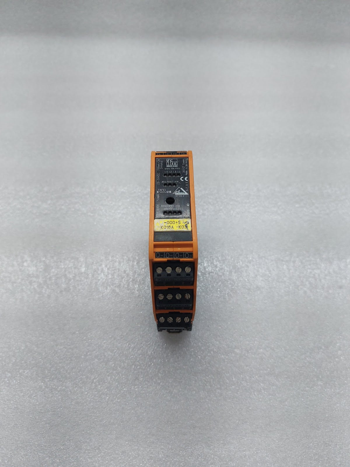 IFM AC2257 INTERFACE CONTROL CABINET MODULE