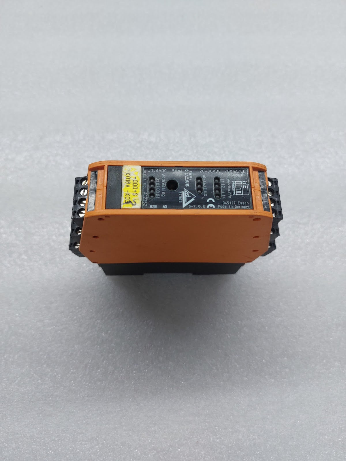 IFM AC2257 INTERFACE CONTROL CABINET MODULE