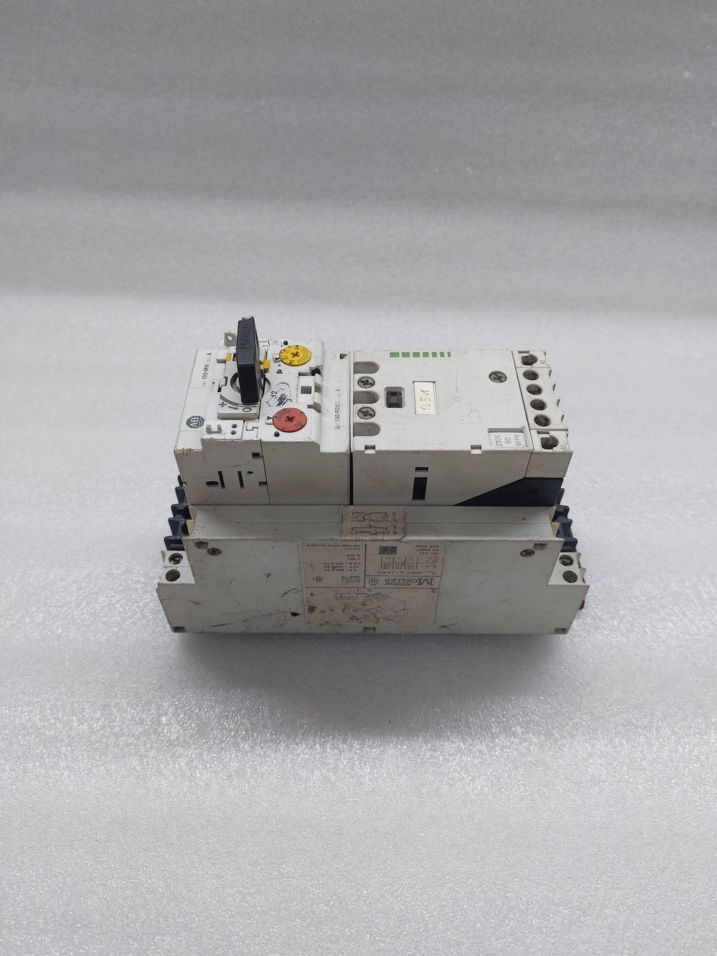 ALLEN BRADLEY CAT 190-MN MANUAL MOTOR STARTER 190-P250L PKZ2 AND ZM 230V