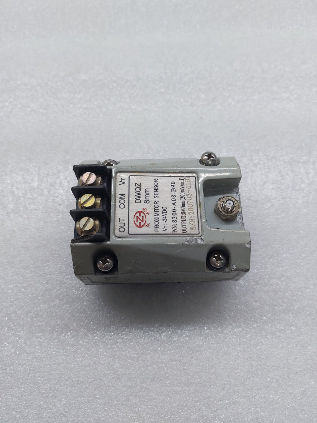 DWQZ 8MM PROXIMITY SENSOR 8300-A08-B90 24VDC