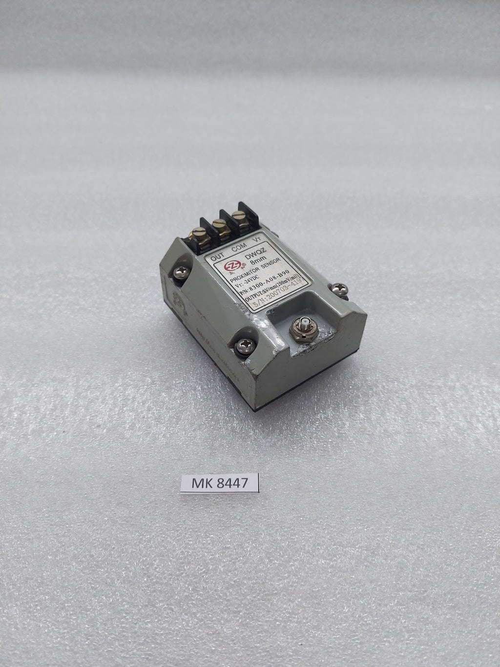 DWQZ 8MM PROXIMITY SENSOR 8300-A08-B90 24VDC