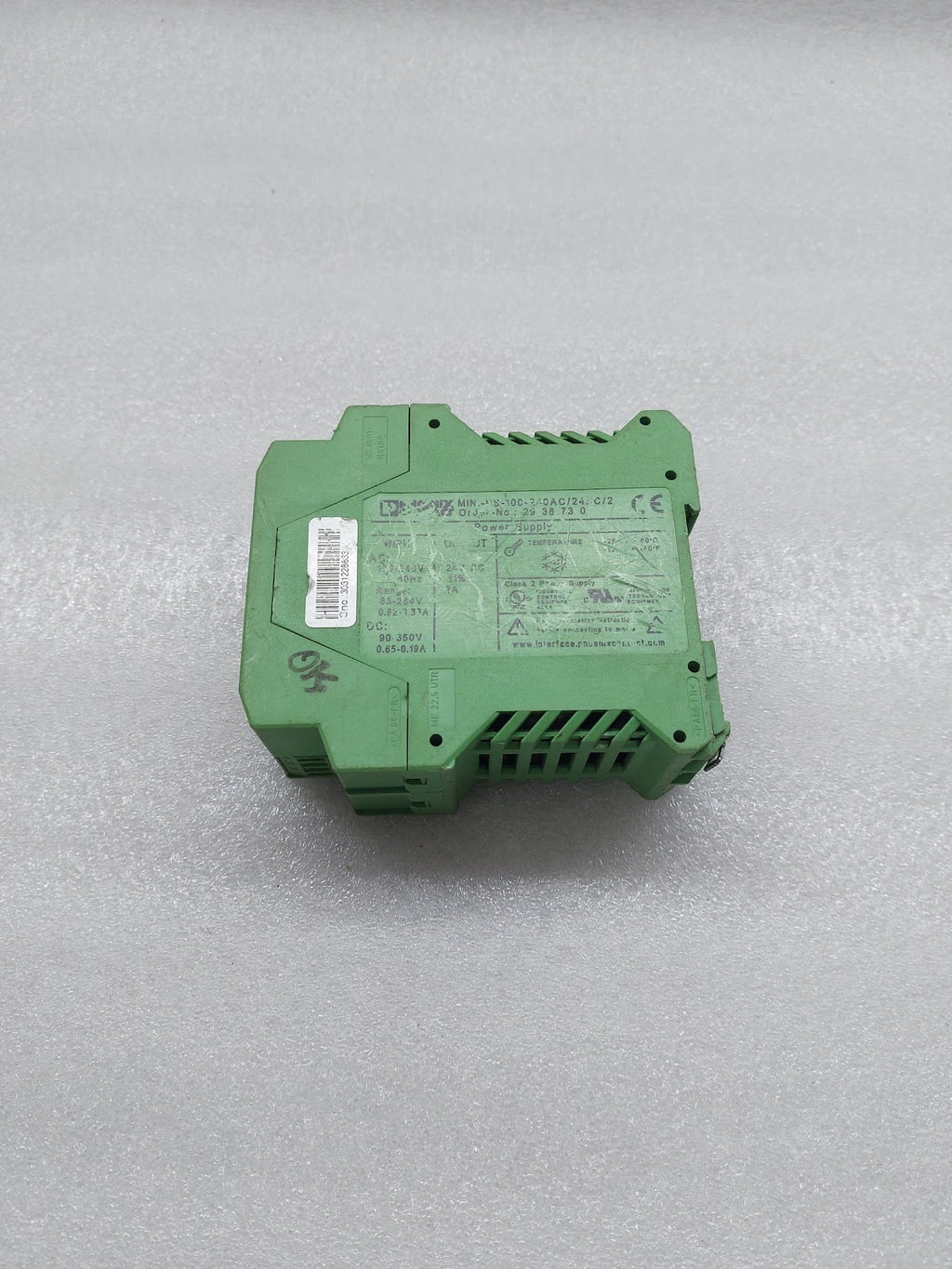 PHOENIX CONTACT MINI-PS-100-240AC/24DC/2 POWER SUPPLY UNIT 2938730