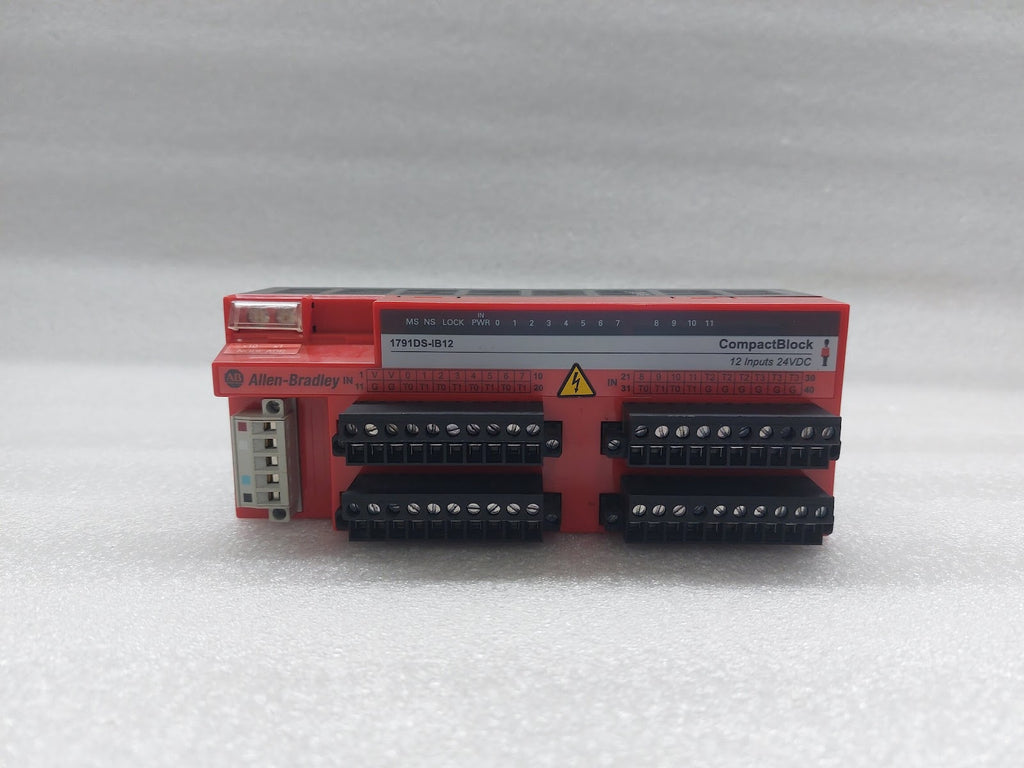 ALLEN BRADLEY 1791DS-IB12 GUARD I/O DEVICE NET SAFETY MODULE