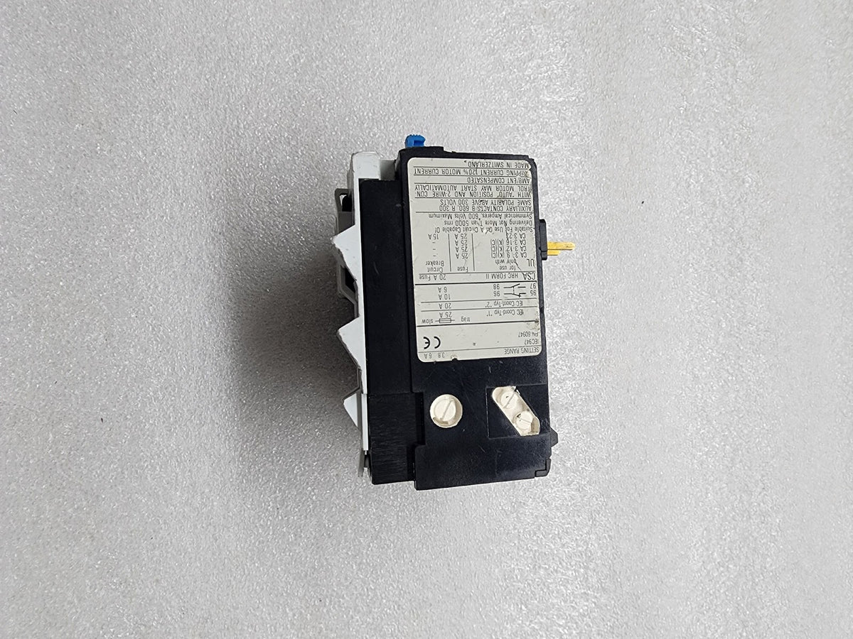 SPRECHER + SCHUH CT 3-12 THERMAL OVERLOAD RELAY 3.8-6A
