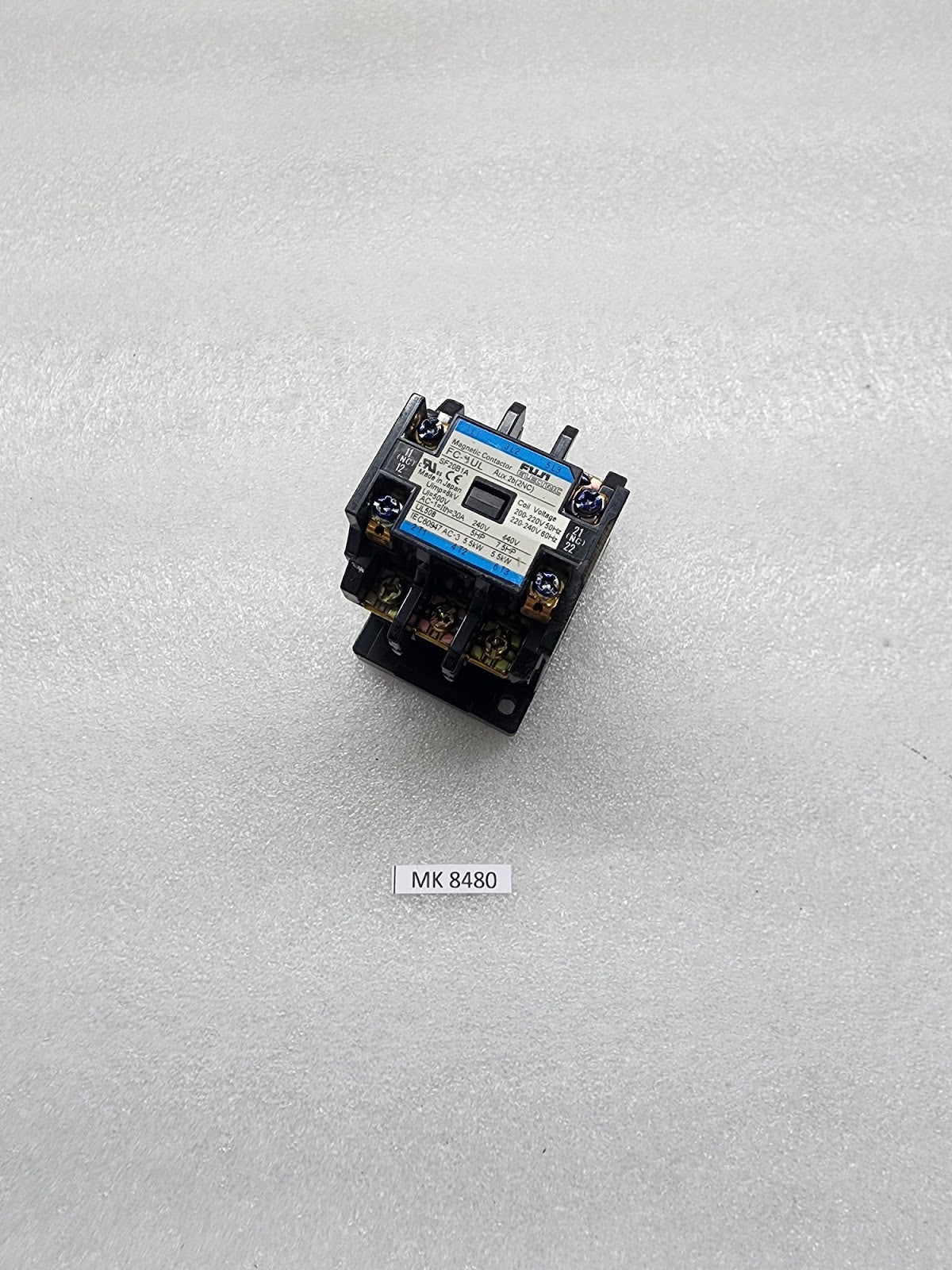 FUJI ELECTRIC SF20B1A MAGNETIC CONTACTOR 30A 200-240V