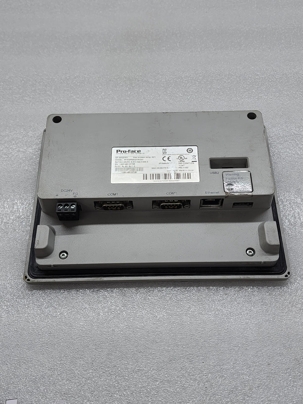PROFACE PFXGP4402WADW HMI 7" GP-4402WW 24VDC