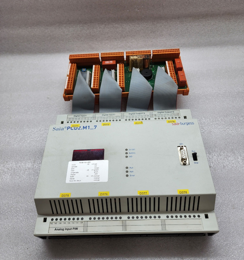 SAIA BURGESS PCD2.M1_7 CONTROL DEVICE PCD2.M157ZDN 24VDC 35021360