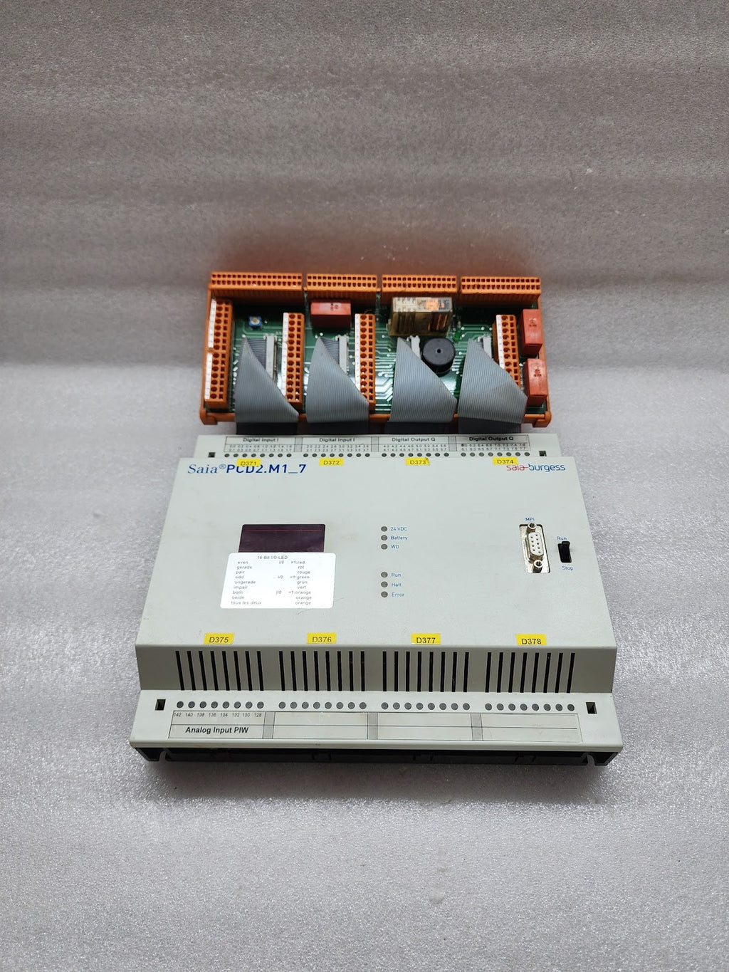 SAIA BURGESS PCD2.M1_7 CONTROL DEVICE PCD2.M157ZDN 24VDC 35021360