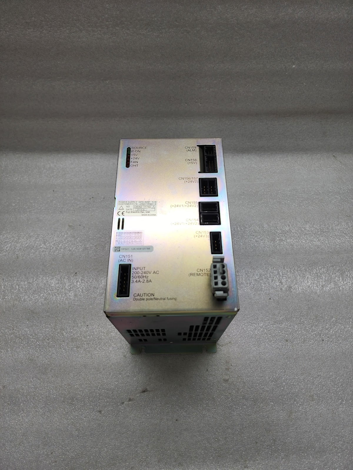 YASKAWA JZNC-YPS01-E POWER SUPPLY FUJI CPS-520F