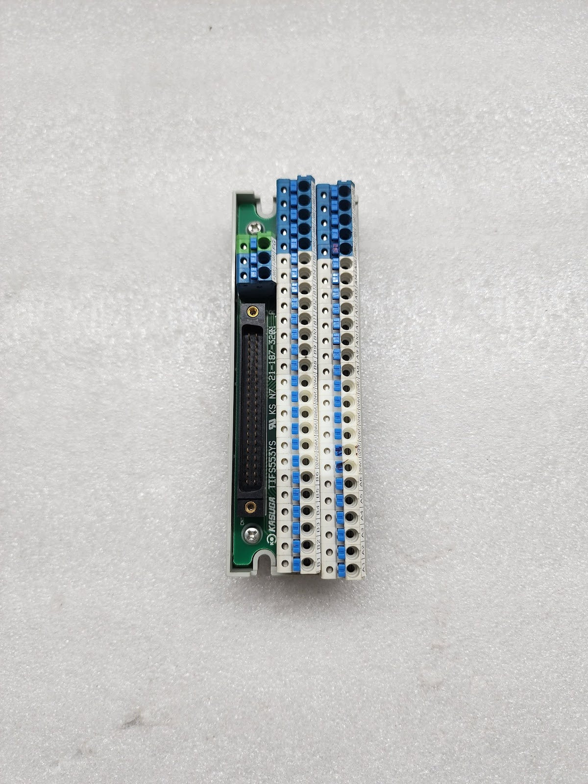 KASUGA TIFS553YS TERMINAL BLOCK EXPANSION BOARD 21-187-3201