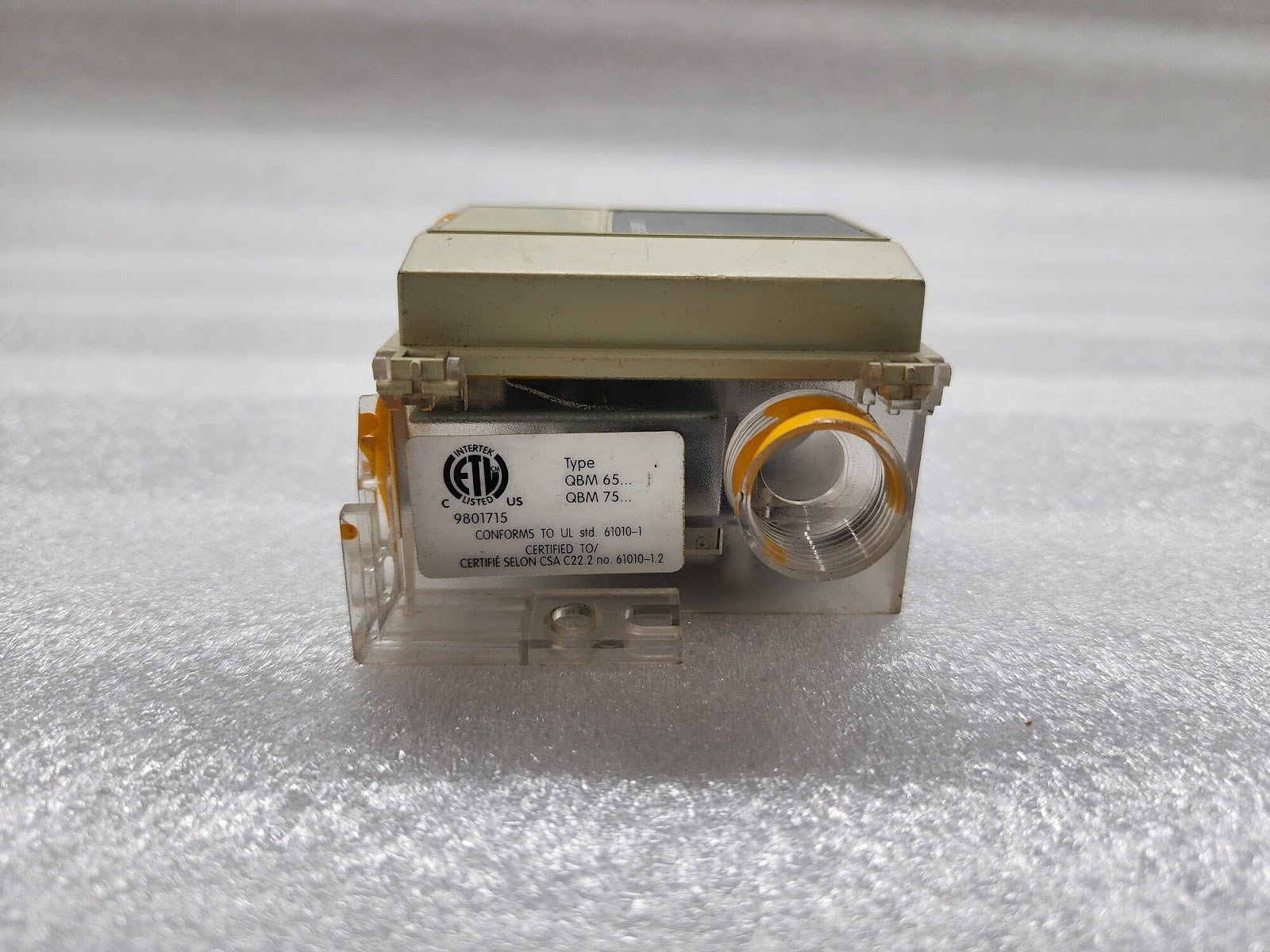 SIEMENS QBM65-1 DIFFERENTIAL PRESSURE SENSOR 080506