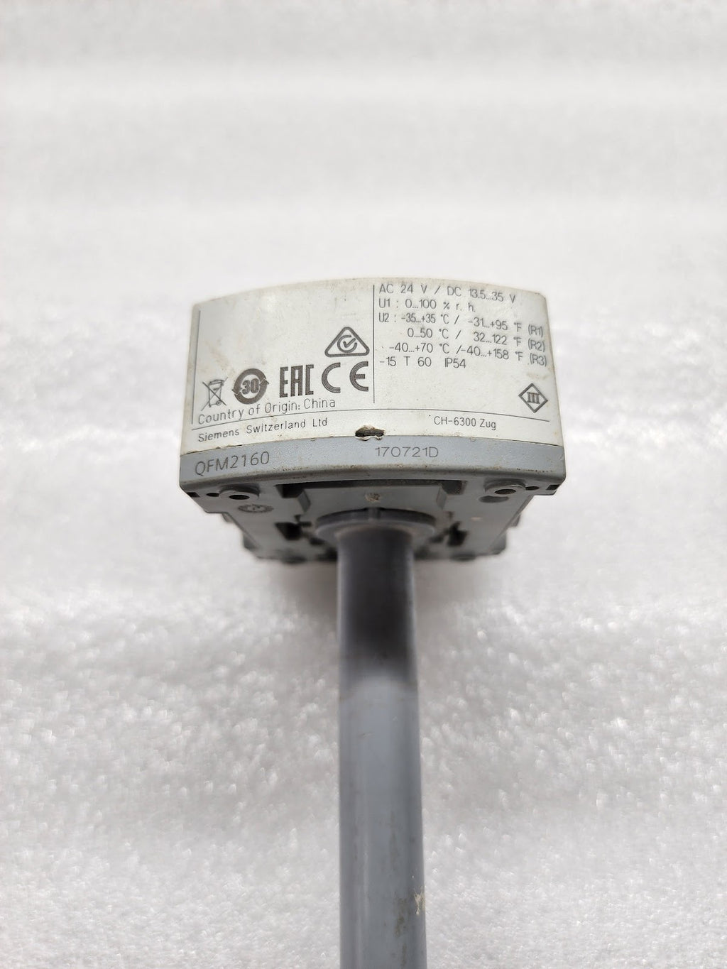 SIEMENS QFM2160 DUCT SENSOR