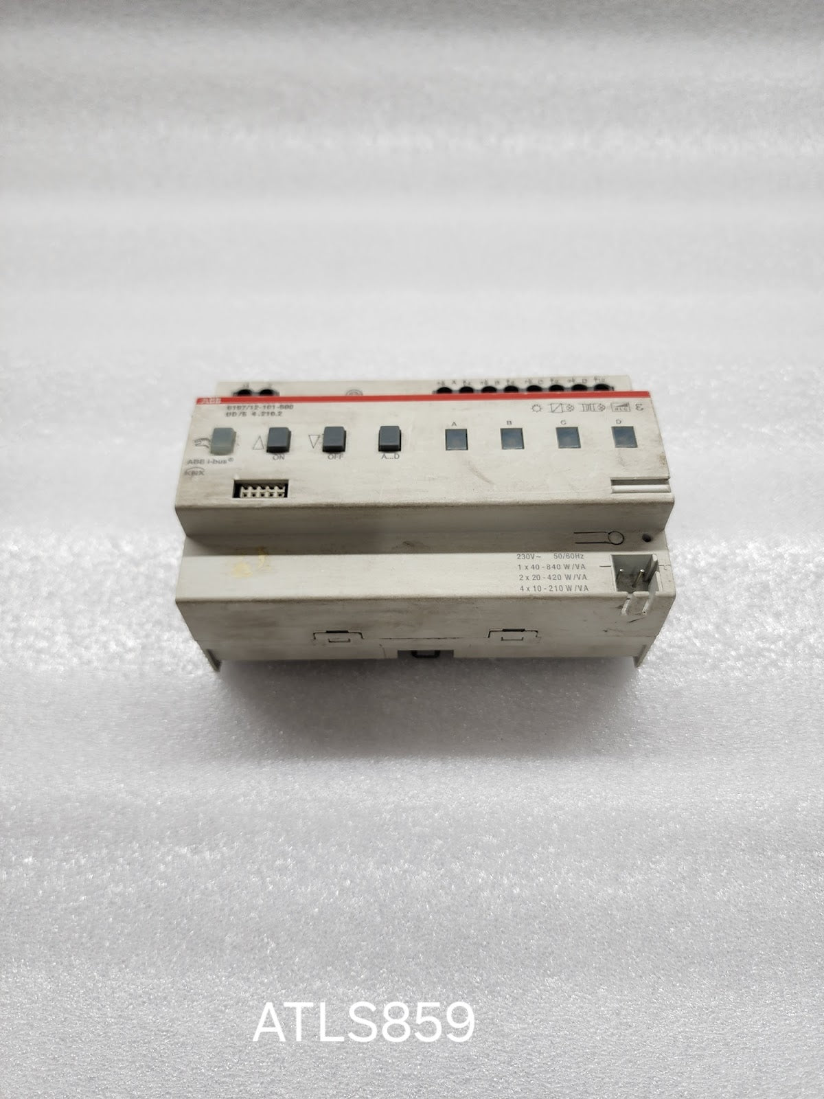 ABB UD/S 4.210.2 UNIVERSAL DIMMING ACTUATOR 6197/12-101-500