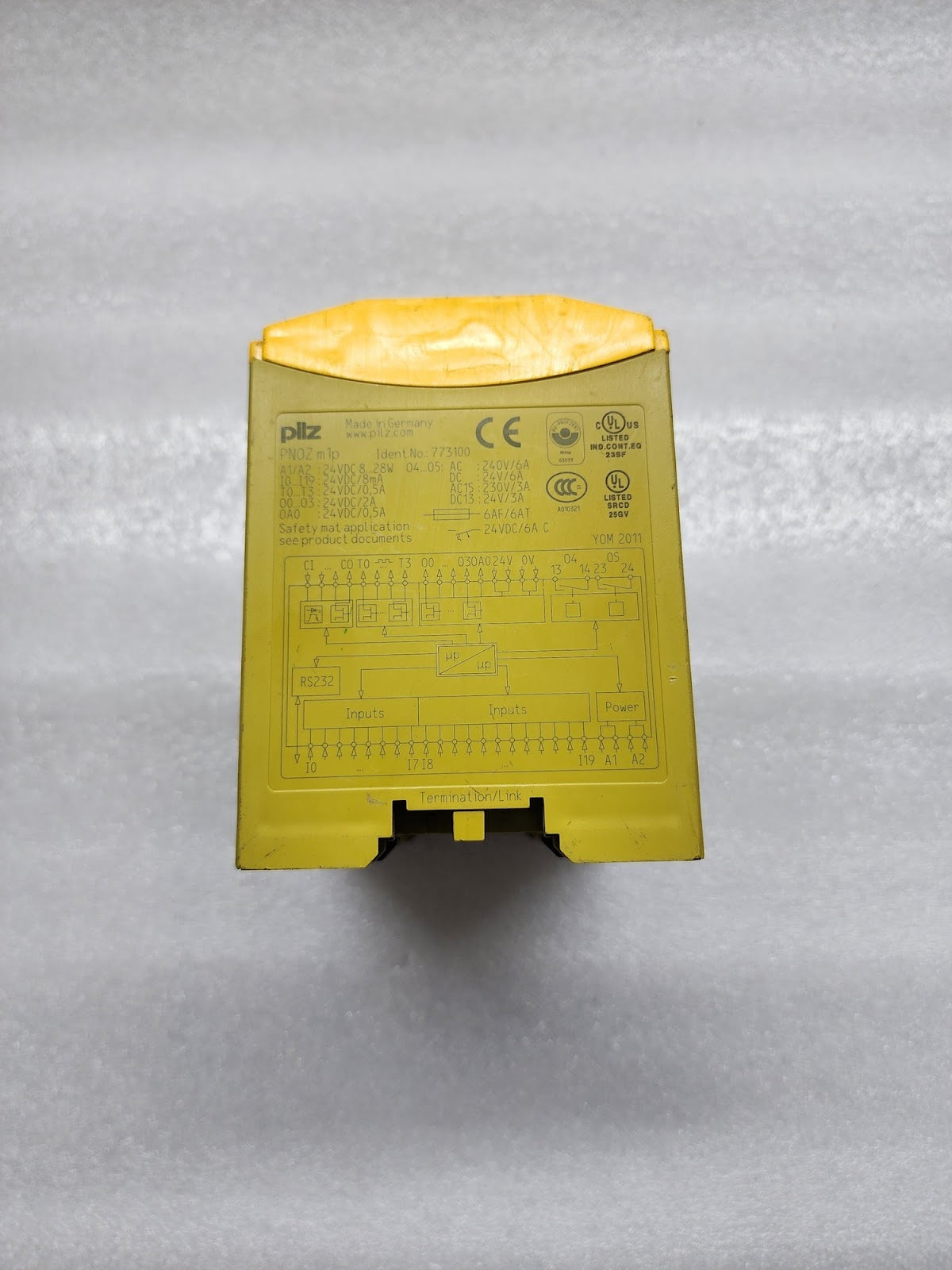 PILZ PNOZ M1P SAFETY RELAY 773100 24VDC