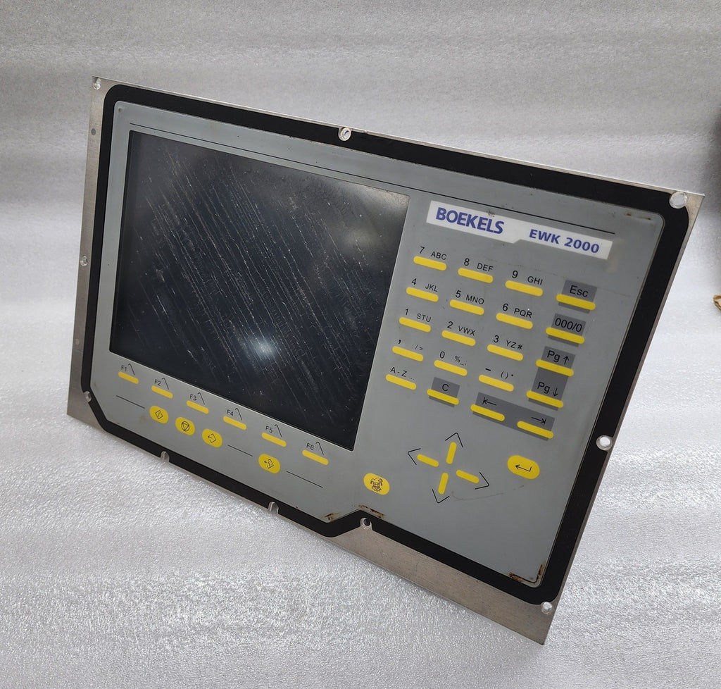 BOEKELS EWK 2000 TFT-COLOT 10.4" OPERATOR PANEL 103960125