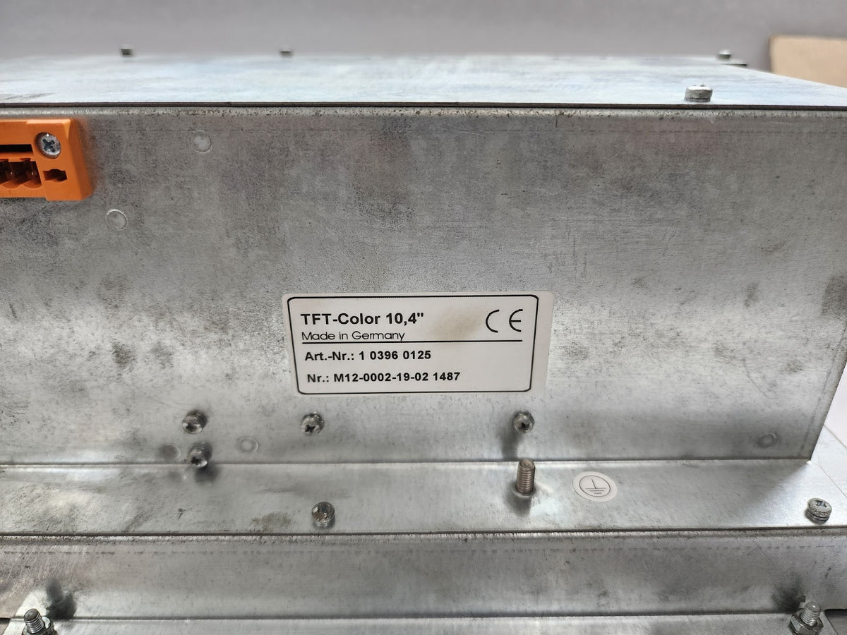 BOEKELS EWK 2000 TFT-COLOT 10.4" OPERATOR PANEL 103960125