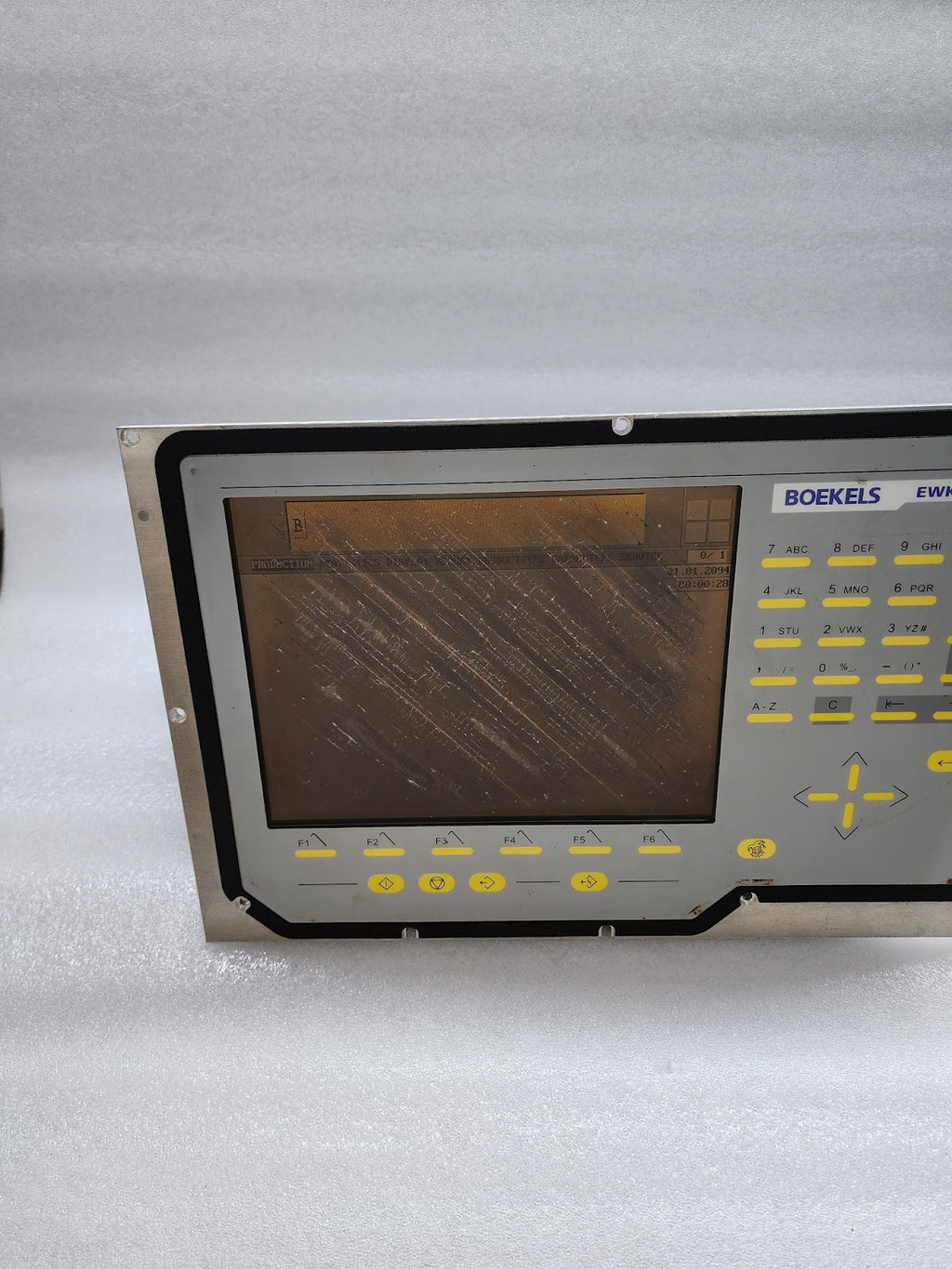 BOEKELS EWK 2000 TFT-COLOT 10.4" OPERATOR PANEL 103960125