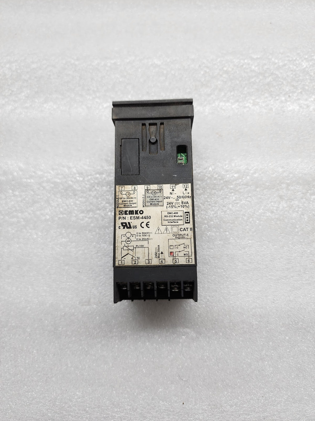 EMKO ESM-4450 SMART I/O MODULE PROCESS CONTROLLER 24V
