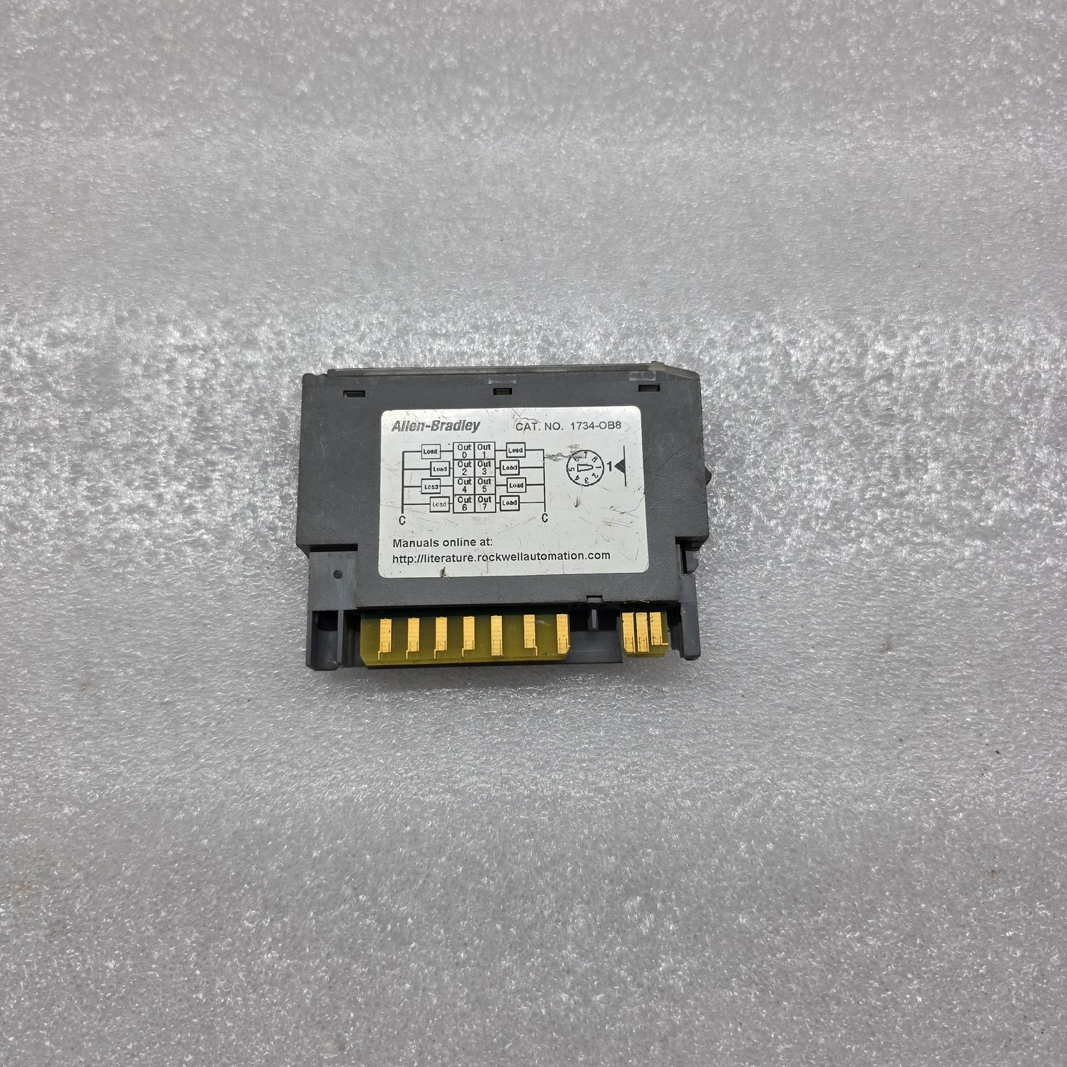 ALLEN BRADLEY 1734-OB8 POINT I/O DIGITAL OUTPUT MODULE 96489674