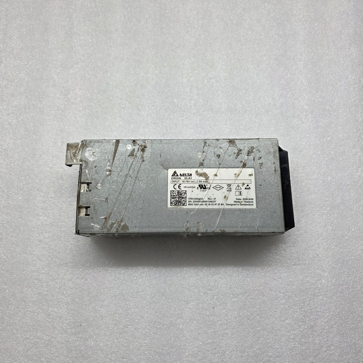 ORION DELTA TPS1020023A REV 27 CONTROLLER MODULE A1