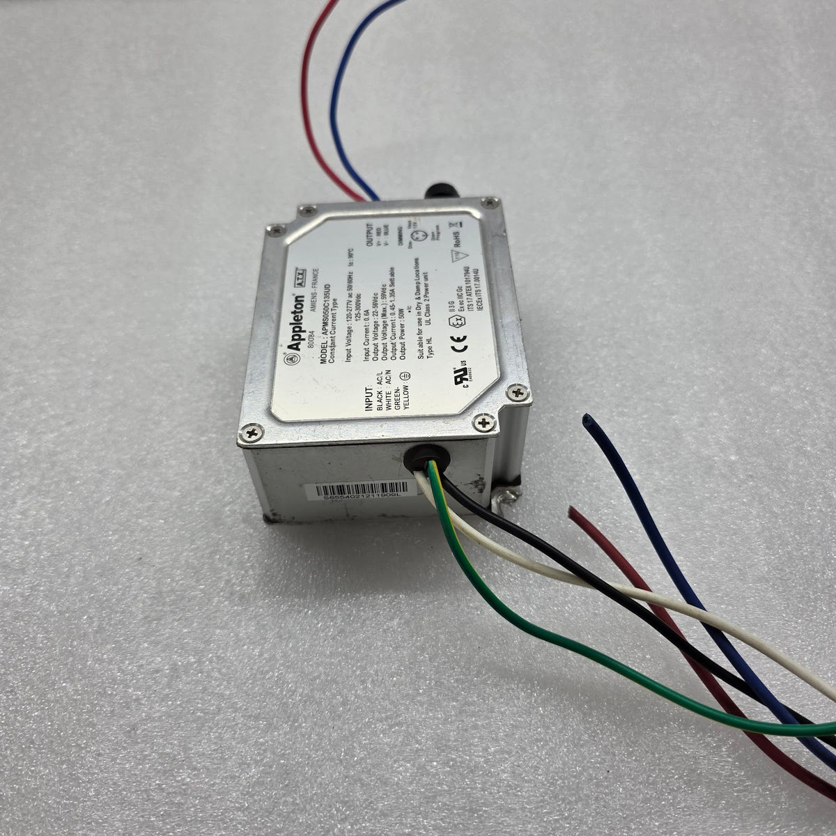 APPLETON APMS050C135UD LED DRIVER