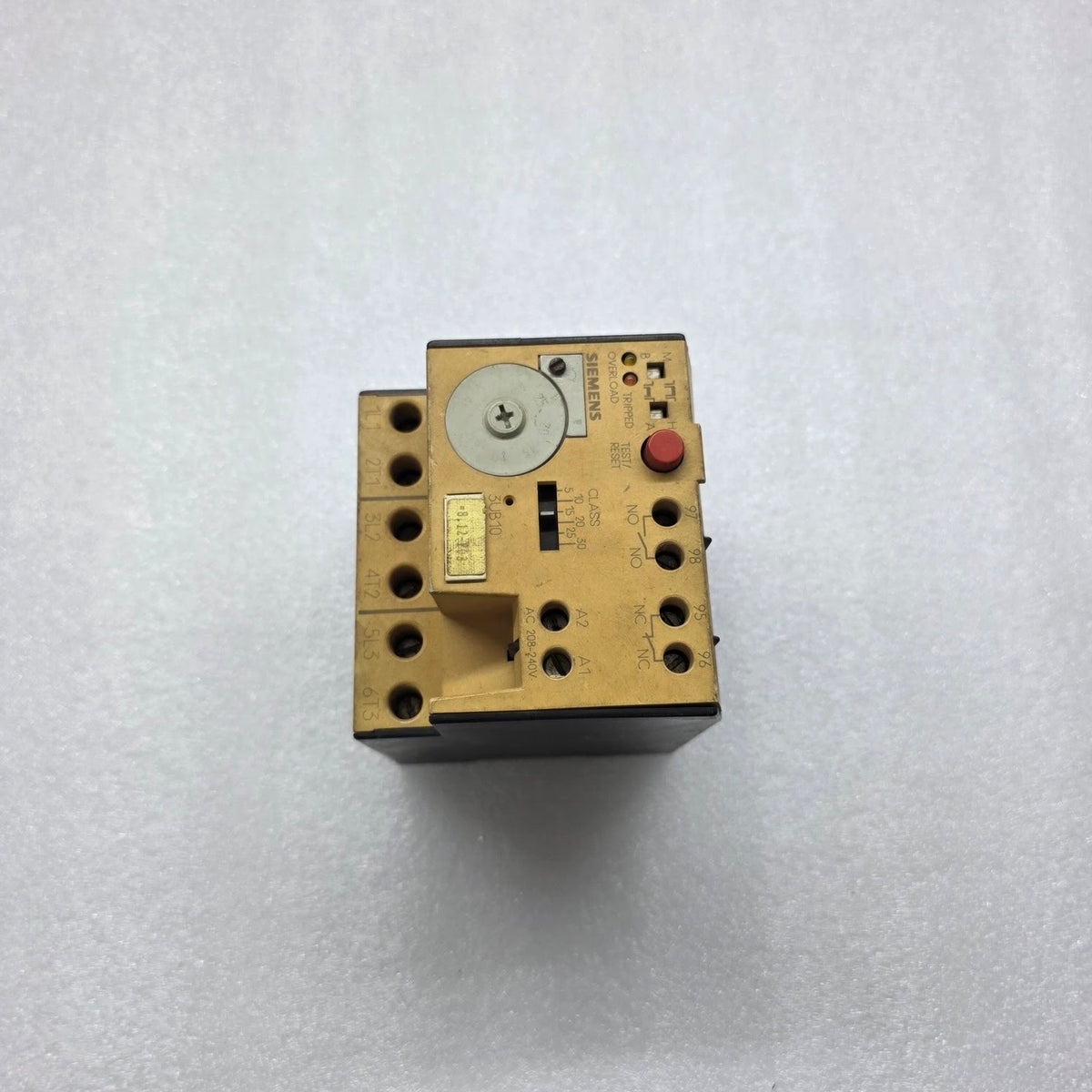 SIEMENS 3UB1005-1QM7 OVELROAD RELAY 6.3-25A