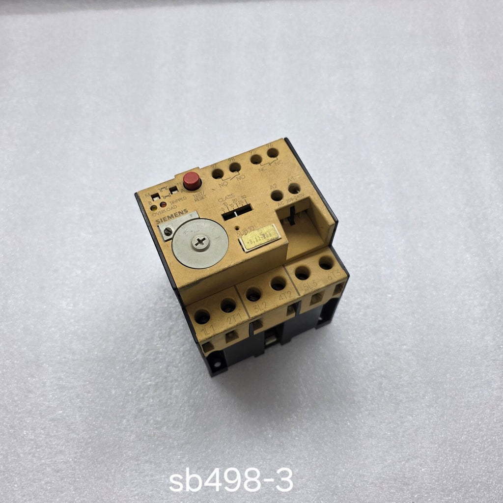 SIEMENS 3UB1005-1QM7 OVELROAD RELAY 6.3-25A