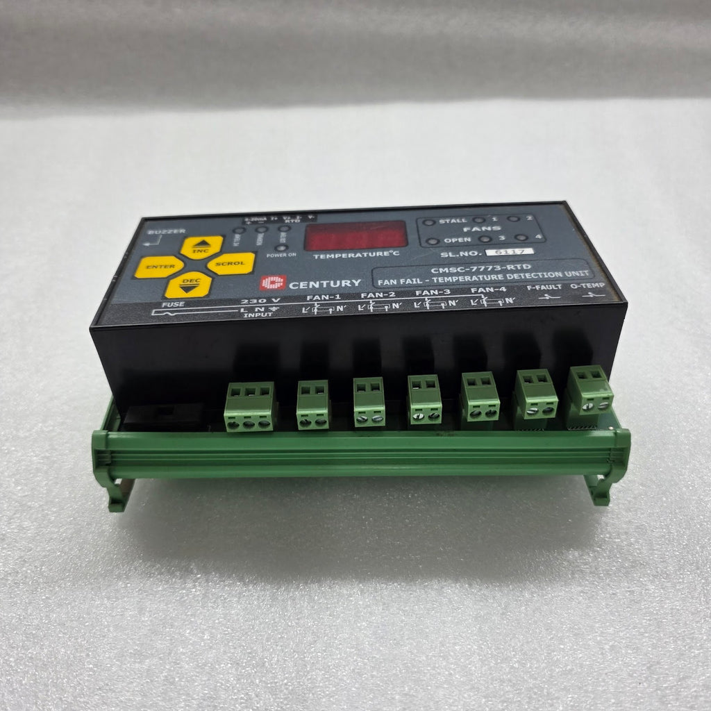 CENTURY CMSC-7773-RTD FAN FAIL TEMPERATURE DETECTION UNIT