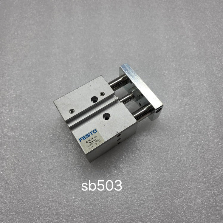 FESTO DFM-16-20-P-A-GF PNEUMATIC GUIDED CYLINDER 170833 10 BAR