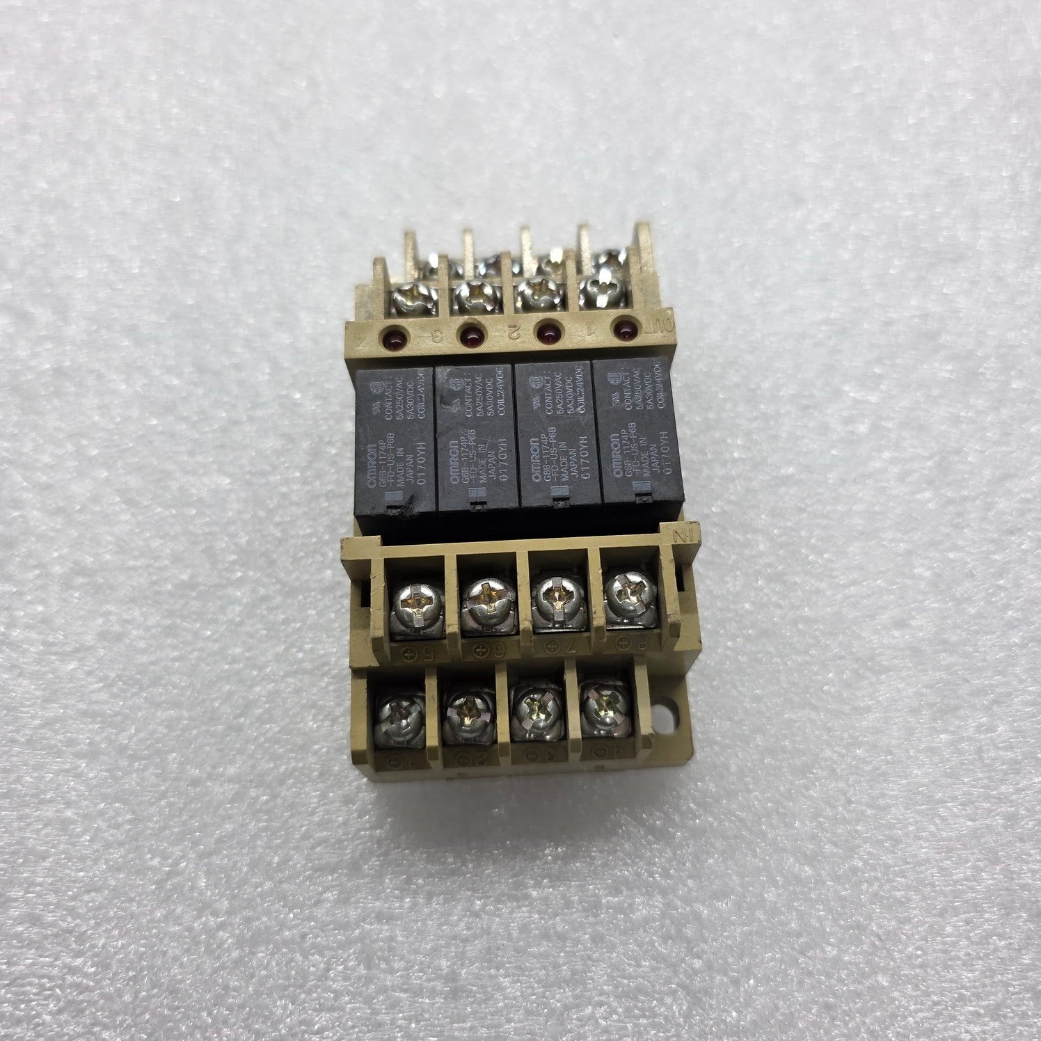 OMRON G6B-47BND TERMINAL RELAY G6B-1174P-FD-US-P6B 24VDC