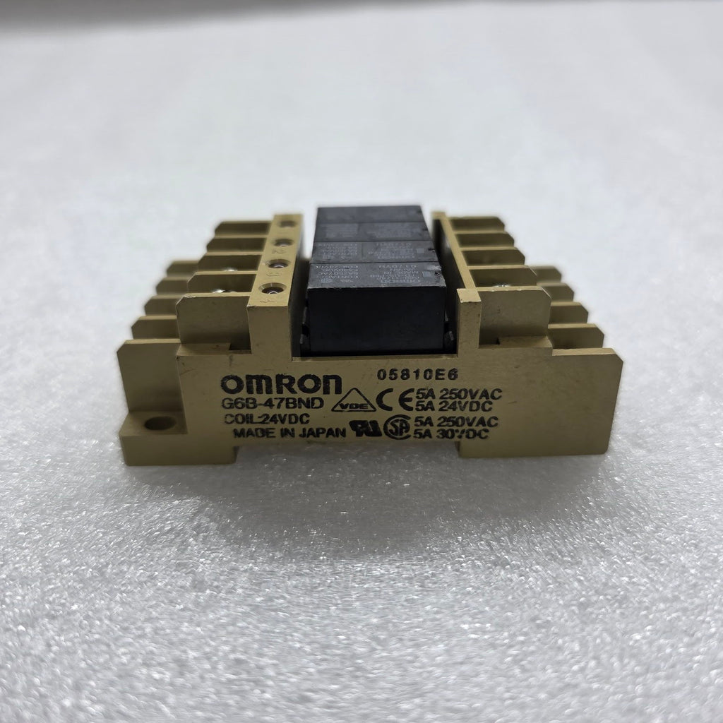 OMRON G6B-47BND TERMINAL RELAY G6B-1174P-FD-US-P6B 24VDC