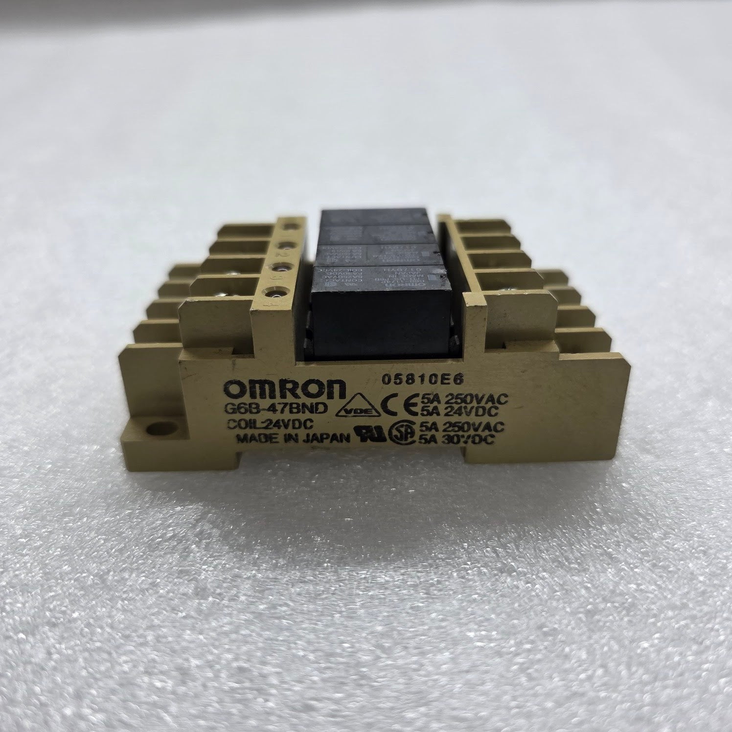 OMRON G6B-47BND TERMINAL RELAY G6B-1174P-FD-US-P6B 24VDC