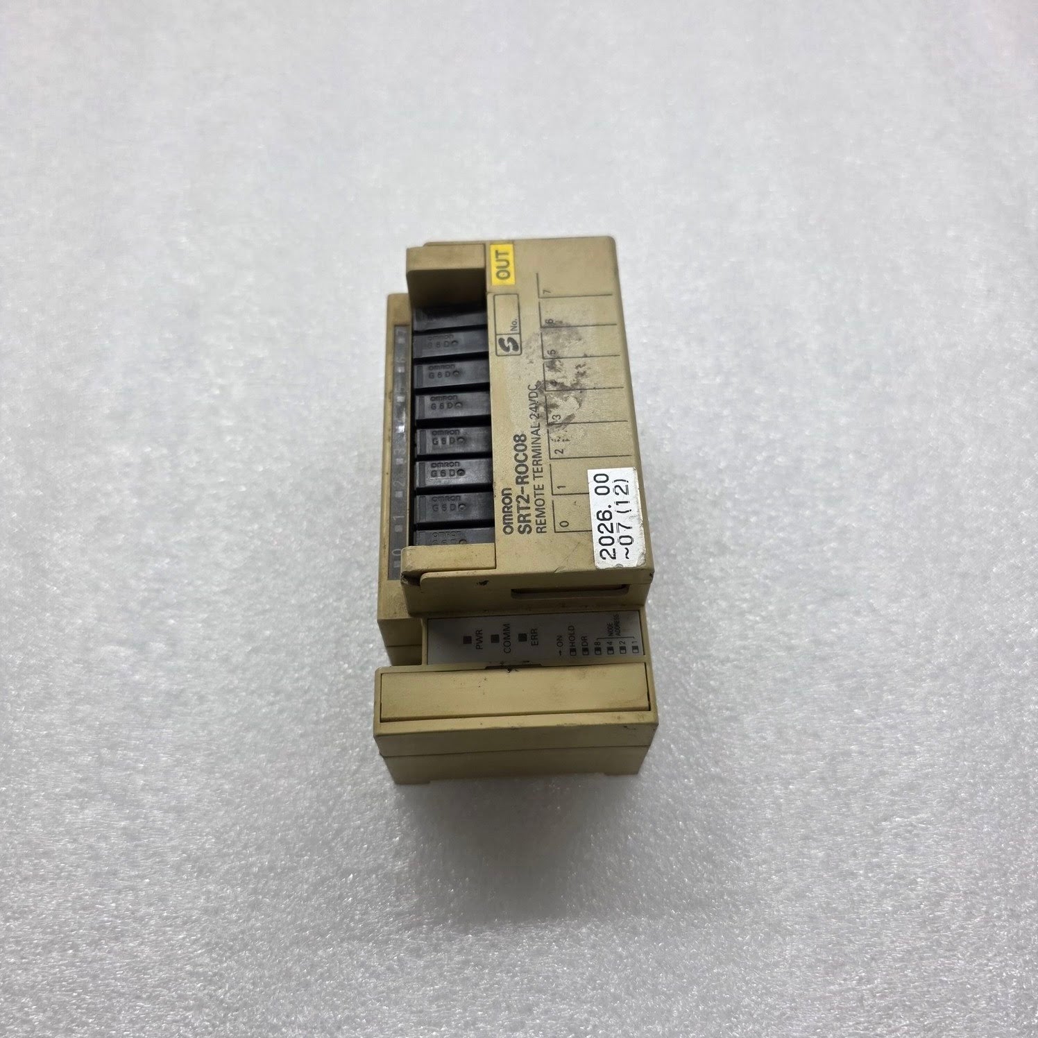 OMRON SRT2-ROC08 REMOTE TERMINAL UNIT