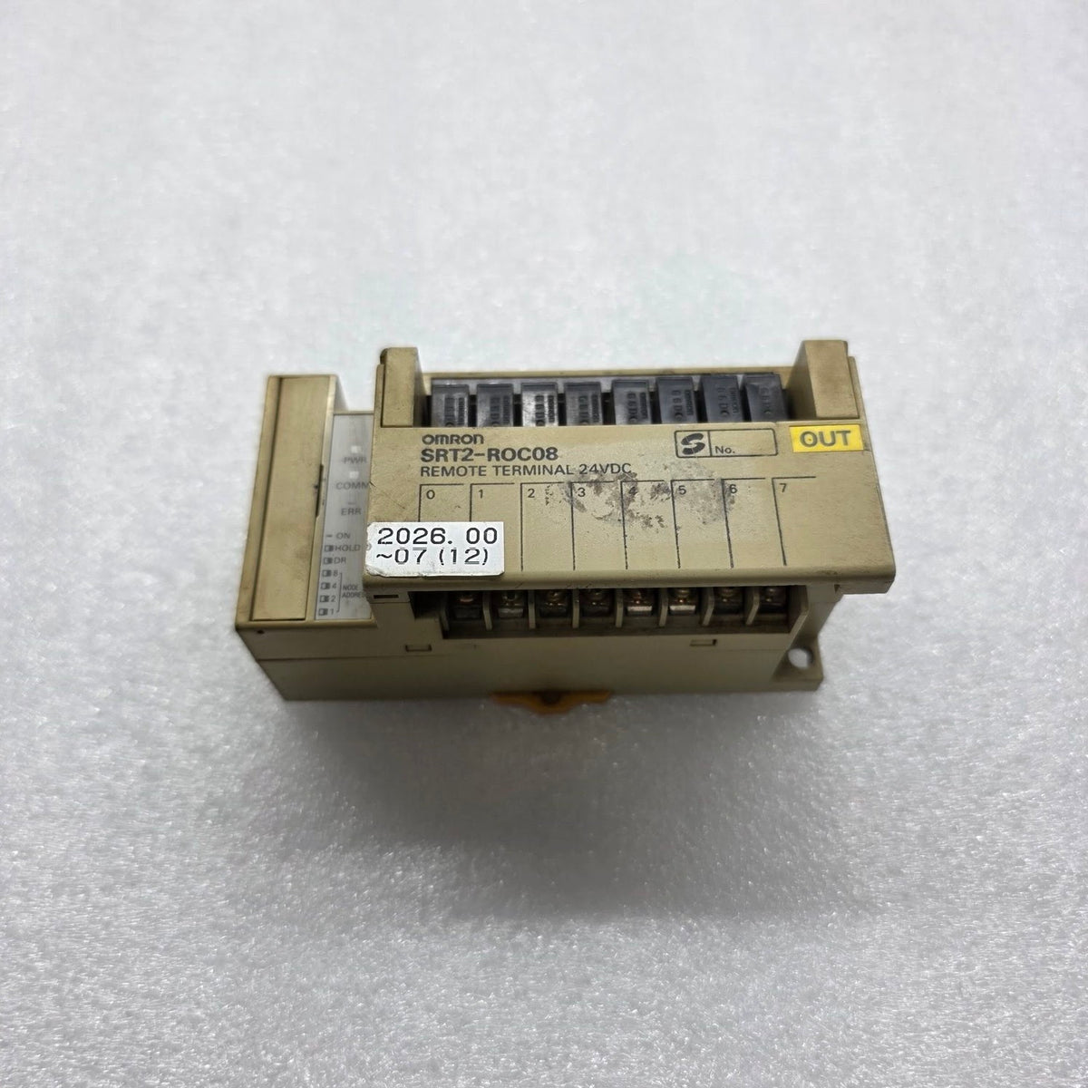 OMRON SRT2-ROC08 REMOTE TERMINAL UNIT