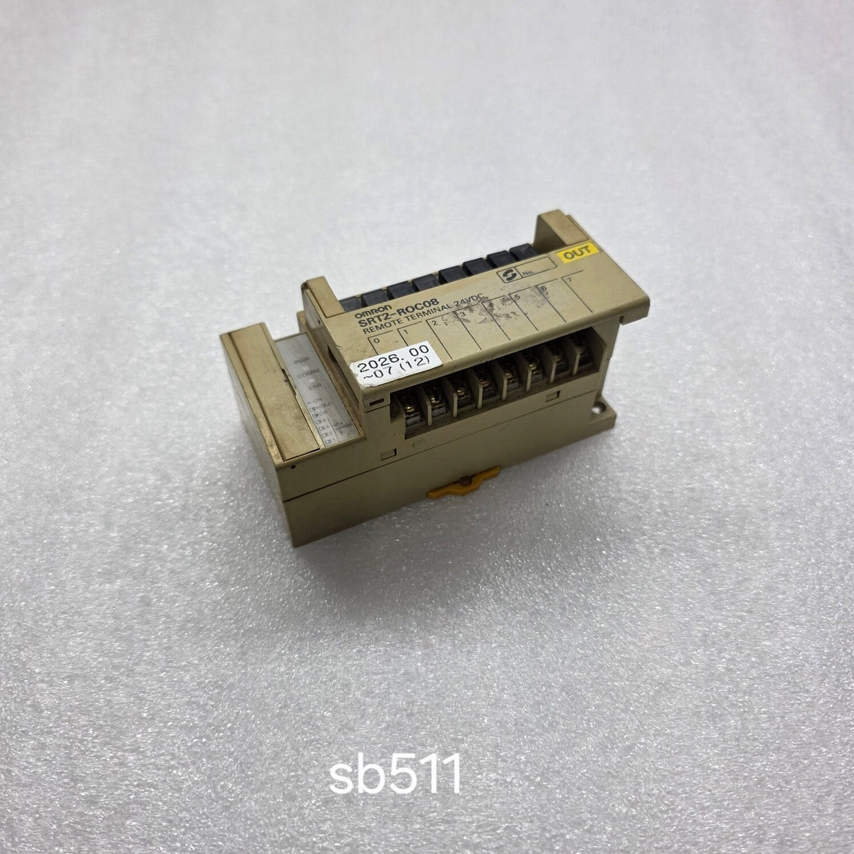 OMRON SRT2-ROC08 REMOTE TERMINAL UNIT